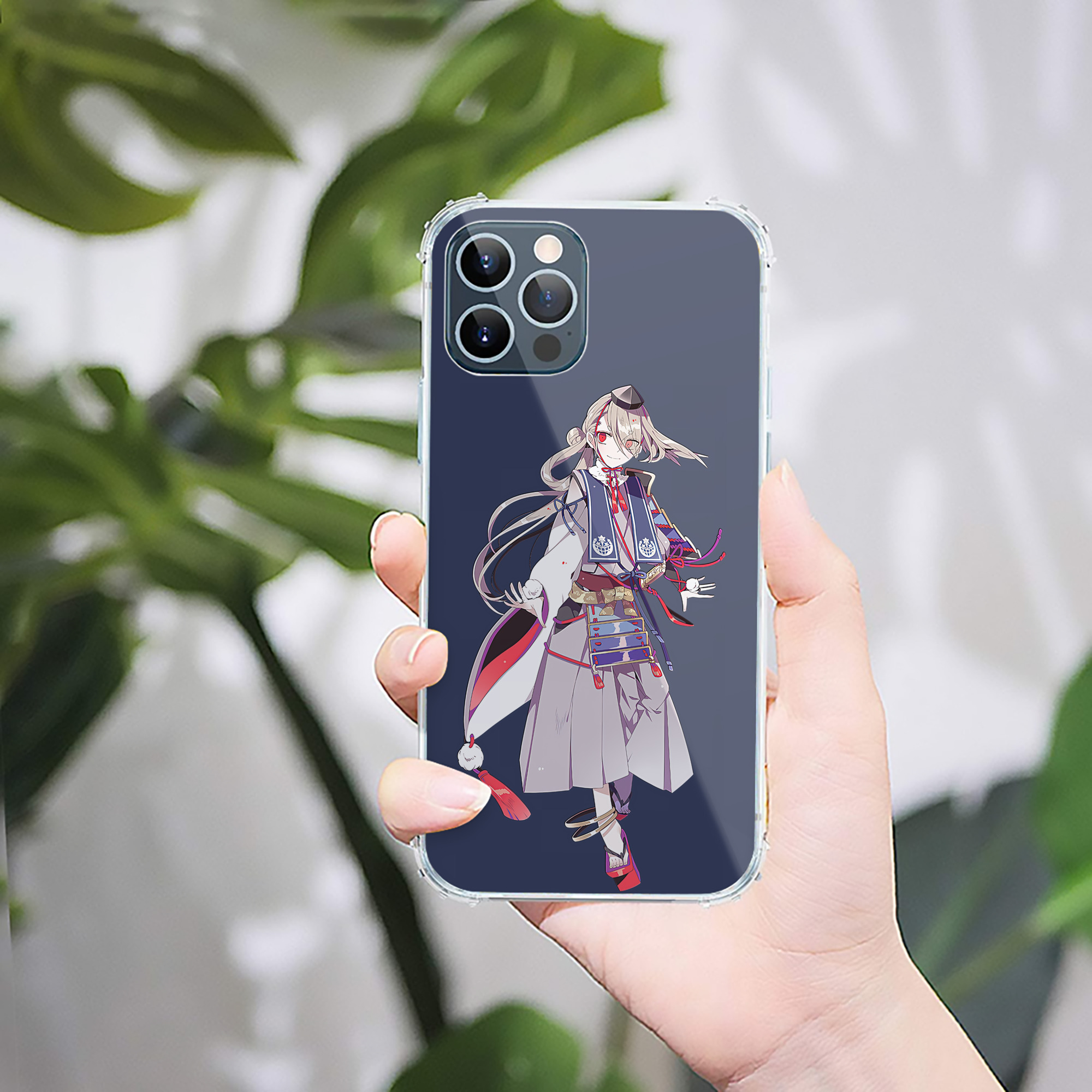（画像用） 刀剣乱舞 Touken Ranbu 【iPhone 12シリーズ対応】透明スマホケース（クリアソフトケース）